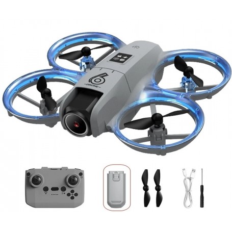 Mini Drone CZ06 HD Camera Quadcopter – 360° Roll, LED Lights, 50×Zoom
