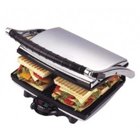 Plaque de grille sandwich et viande NOVA NT-233 HDG, 4 Slice, 1800W, 220-240V, antiadhésives en acier inoxydable
