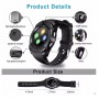 Montre Connectée Colmi V8 pour Homme, Écran Tactile, SIM, Caméra, Fitness Tracker, Étanche