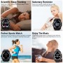 Montre Connectée Colmi V8 pour Homme, Écran Tactile, SIM, Caméra, Fitness Tracker, Étanche