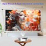 Projecteur multimédia Pico T60, Android, WiFi, 4K Full HD 1080P, Home Cinéma Intelligent