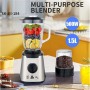 Mixeur, Blender EMTRONIC 2 en 1, 750W, 1.5L, Moteur en cuivre, Idéal pour smoothies, soupes et jus