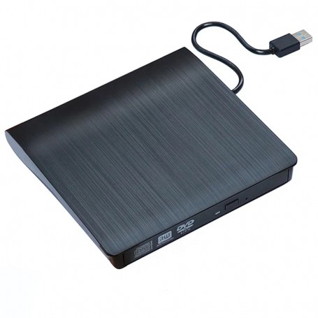 Graveur DVD Externe Mince USB 3.0, Lecteur/Graveur CD DVD RW pour PC et Ordinateur Portable