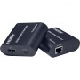 Prolongateur, Extender HDMI 4K 60m via Câble Cat5e/Cat6 – Transmetteur Audio/Vidéo avec Ethernet