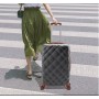 Ensemble de Valises de Luxe 3 Pièces, ABS Rigide avec Serrure TSA, Roulettes Pivotantes – gris Élégant