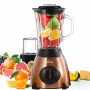 Mixeur, Blender Smoothie HOMELUX 1.5L Verre , 2-en-, Mixeur & Moulin, Puissant 350W, 5 Vitesses, Glace Pilée