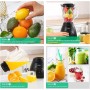 Mixeur, Blender Smoothie HOMELUX 1.5L Verre , 2-en-, Mixeur & Moulin, Puissant 350W, 5 Vitesses, Glace Pilée