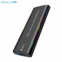 Coffret, Boîtier de disque SSD RGB Light Type-C M.2 (NGFF & NVME, SATA 2230/2242/2260/2280)