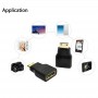 Câble HDMI 3-en-1, 1,5m avec Adaptateurs Mini HDMI & Micro HDMI