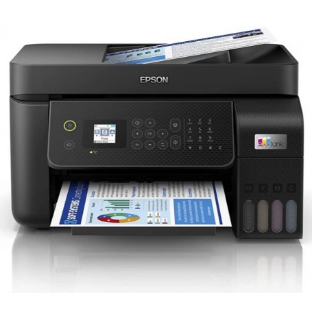 Imprimante Multifonction Epson EcoTank L5290, A4 à Réservoir d’Encre avec Wi-Fi, ADF,5760 x 1440 dpi – Noir