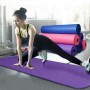 Tapis de Yoga TPE Antidérapant Double Couleur 183×61x2 cm – Épaisseur 6 mm Écologique