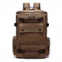 Sac à Dos Homme Vintage en Toile, Grande Capacité et Compartiment Ordinateur