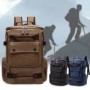 Sac à Dos Homme Vintage en Toile, Grande Capacité et Compartiment Ordinateur