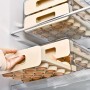 Organisateur d’Œufs pour Réfrigérateur, Boîte de Rangement Empilable à 2 Couches