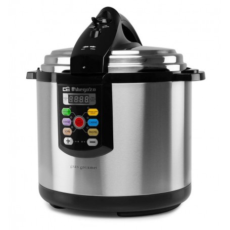 Cuiseur à pression électrique multifonctions Orbegozo HPE 6075 6 L, 1000 W, programmable, cuisson rapide