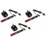 Lot de 3 Lampes Torches Rechargeables SAYONAPPS SYT-6134, 1300 Lumens