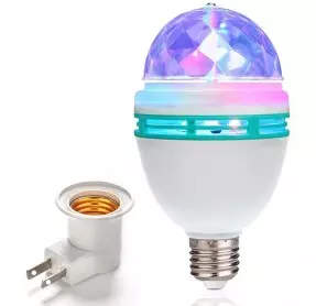 Lampe rotative polychrome LED, stro