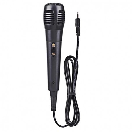 Microphone Dynamique Filaire Professionnel, Karaoke & Vocal, 3,5 mm