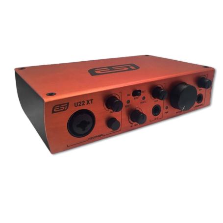 Interface Audio USB Professionnelle ESI U22 XT, 24-bit / 96kHz