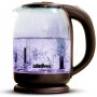 Bouilloire Électrique en Verre Geepas GK9901B, 1.8 litres, Arrêt automatique et protection contre l’ébullition à sec