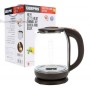Bouilloire Électrique en Verre Geepas GK9901B, 1.8 litres, Arrêt automatique et protection contre l’ébullition à sec
