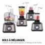 Robot Culinaire Nikai 10-en-1 NFP3100A, 1000W, 1,5 L, 2 vitesses, avec fonction Pulse