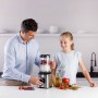 Blender Taurus Prior Inox 1500 –1500W, 2L, puissant avec bol en verre, vitesses, fonction Turbo