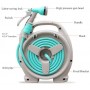 Mini chariot dévidoir de tuyau d’arrosage portable JOEKOL, Ensemble multifonction jardin & lavage