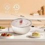 Marmite Poêle Électrique Winning Star ST-9804, 4 litres, ideale pour friture, cuisson, mijotage, grillades