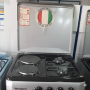 Cuisinière mixte Westpool – 60x60 cm, 2 feux gaz + 2 plaques électriques