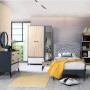 Armoire, Garde-robe pliable UL-23S451-2, à 2 portes – Design moderne et pratique