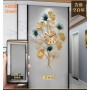 Horloge Murale de décoration style Feuille de Ginkgo A298, Design Moderne & Luxueux