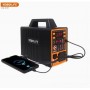 Système Solaire Portable Yobolife 150W, DC 12V et AC 220V, avec 4 ampoules LED de 3W, pour le Camping et la Maison