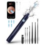 Otoscope de nettoyer des oreilles, Visuel Intelligent Wi-Fi avec Caméra HD de manière sûre et efficace