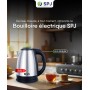 Bouilloire Électrique EKX-SS18L06 – 2 Litres, Acier Inoxydable 304, Sécurité Auto-Off