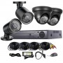 Caméra de vidéo-surveillance AHD 4 en 1 HD - NVR 4CH POE