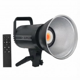 Projecteur de lumière LED COB NiceFoto HB-1000B II, 100W Puissance Studio, Lumière Professionnelle Haute Précision