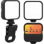 Lampe de Remplissage Mini Portable WL62 Photo 49 LED avec Clip pour Caméra, Smartphone et Ordinateur