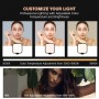 Lampe de Remplissage Mini Portable WL62 Photo 49 LED avec Clip pour Caméra, Smartphone et Ordinateur