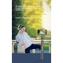 Selfie Stick Rotatif AI 360° avec Suivi Automatique du Visage – Quatre Axes Anti-Secousse