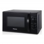 Micro-ondes Hisense H20MOMHB 20 Litres Noir, 700 W, 5 Power Levels, pour un usage domestique.