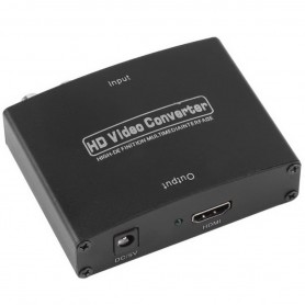 Adaptateur / Convertisseur VGA+Audio R/L vers pour PC ordinateur portable vers projecteur HDTV
