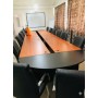 Table de Réunion contemporain 5 m pour entreprises, institutions, salles de conseil et conférence