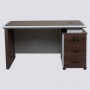 Table de Bureau Moderne K11-14 avec Tiroirs, 120 cm, design contemporain