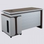 Table de Bureau Moderne K11-14 avec Tiroirs, 120 cm, design contemporain