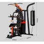 Station de Musculation Multi-Gym DBY AC-8027 – Système de Fitness à Domicile en Acier