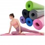 Tapis de Yoga TPE Antidérapant Double Couleur 183×61x2 cm – Épaisseur 6 mm Écologique