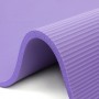 Tapis de Yoga TPE Antidérapant Double Couleur 183×61x2 cm – Épaisseur 6 mm Écologique
