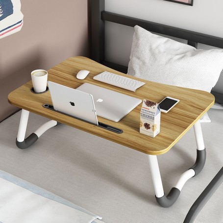 Table De Lit Et Canape Reglable Pour Ordinateur Portable Petit Dejeuner Support De Lecture Pour Enfant