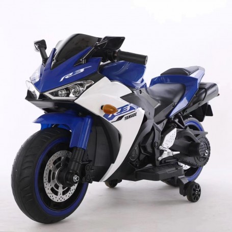 Moto Électrique LB-YML-N888 pour Enfants de 2 à 8 ans avec LED & MP3 , Plastique durable, Plastique durable